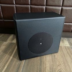 JBL Control 50S/T is a 50W/T 150W (600W peak) subwoofer