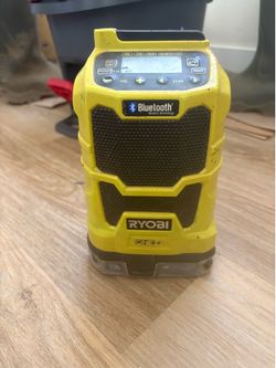 Ryobi batteries and radio