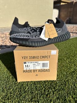 Adidas Yeezy 350 V2 CMPCT Slate Onyx NEW/RECEIPT SIZE: 11.5 $120 FIRM ONLY!
