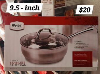 9.5 Inch Pan With Lid