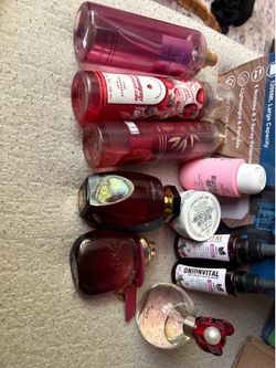 Perfumes body lotion  and scalp moisturizer