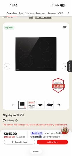Lg 24 inch cooktop