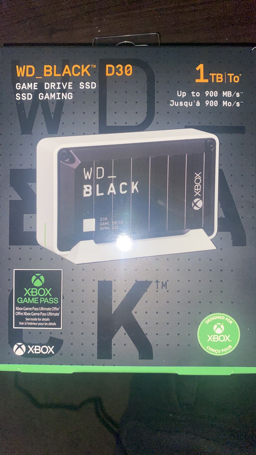 1TB Xbox Expansion Card. WD_Black D30