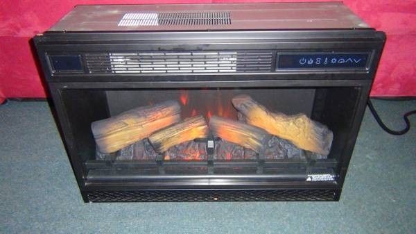 Electric Fireplace Heater 26II042FGL From Enterprise Media Console