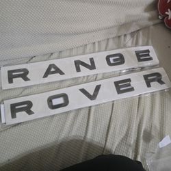 Range Rover Badge