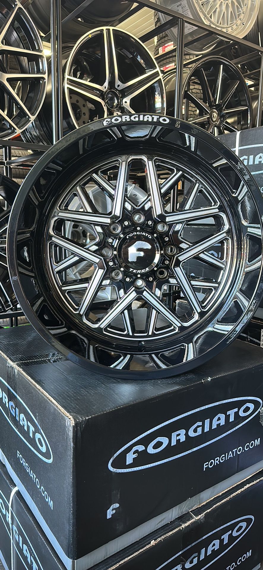 22x12 8x180 ET-44 FORGIATO Wheels On Special