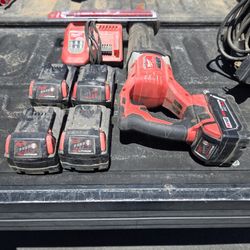 Milwaukee M18 Sawzall Cordless Brushed Reciprocating Saw Tool 