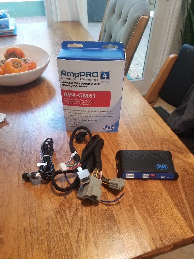 PAC AmpPRO AP4-GM61 & PAC APH-GM02 AmpPro Speaker Connection Harness