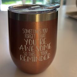 Teacher Appreciation Stainless Steel Cup 12oz