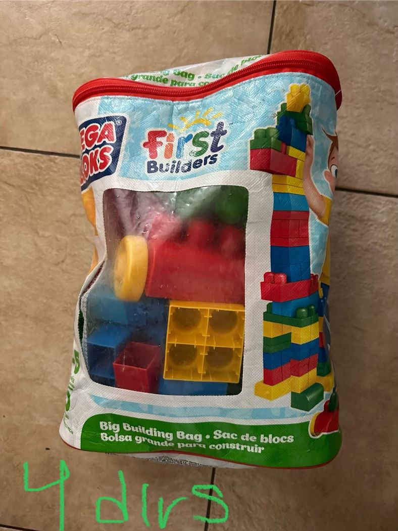 $4 Mega Blocks 