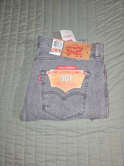 501 straight leg button fly jeans