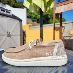 HEY DUDE Wendy Rise Woven (Tan)
