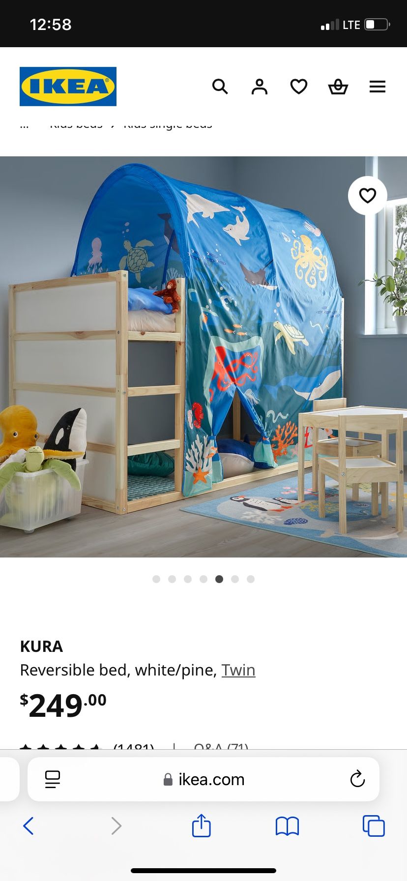 IKEA Reversible Bunk Beds