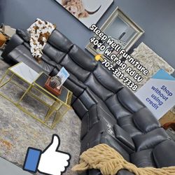 🤴 Reclining Sectional Sofa 👉Furniture Queen Bedrooms, Dining Table Sets Avail 