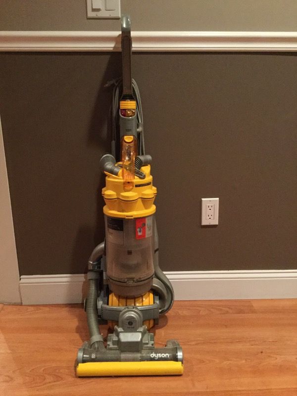 DYSON DC15 "The Ball" All floors upright vacuum cleaner Steel/Yellow
