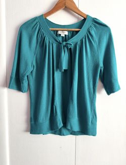 Teal Blouse, Medium 