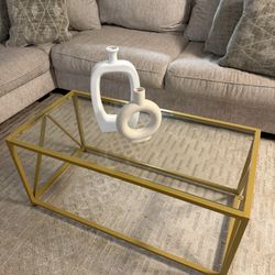 Gold Coffee Table