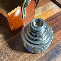 Metric Stackable Precision Measuring Weights, 16 Kg Total