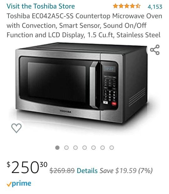 ba Microwave Oven With Convection and Smart Sensor for Sale in