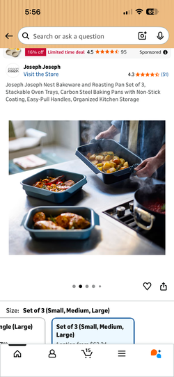 Pan set of 3