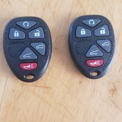 Remote Control With Star Remote For Chevrolet ,tahoe,yukon,cadillac Etc Years 2006 -2014