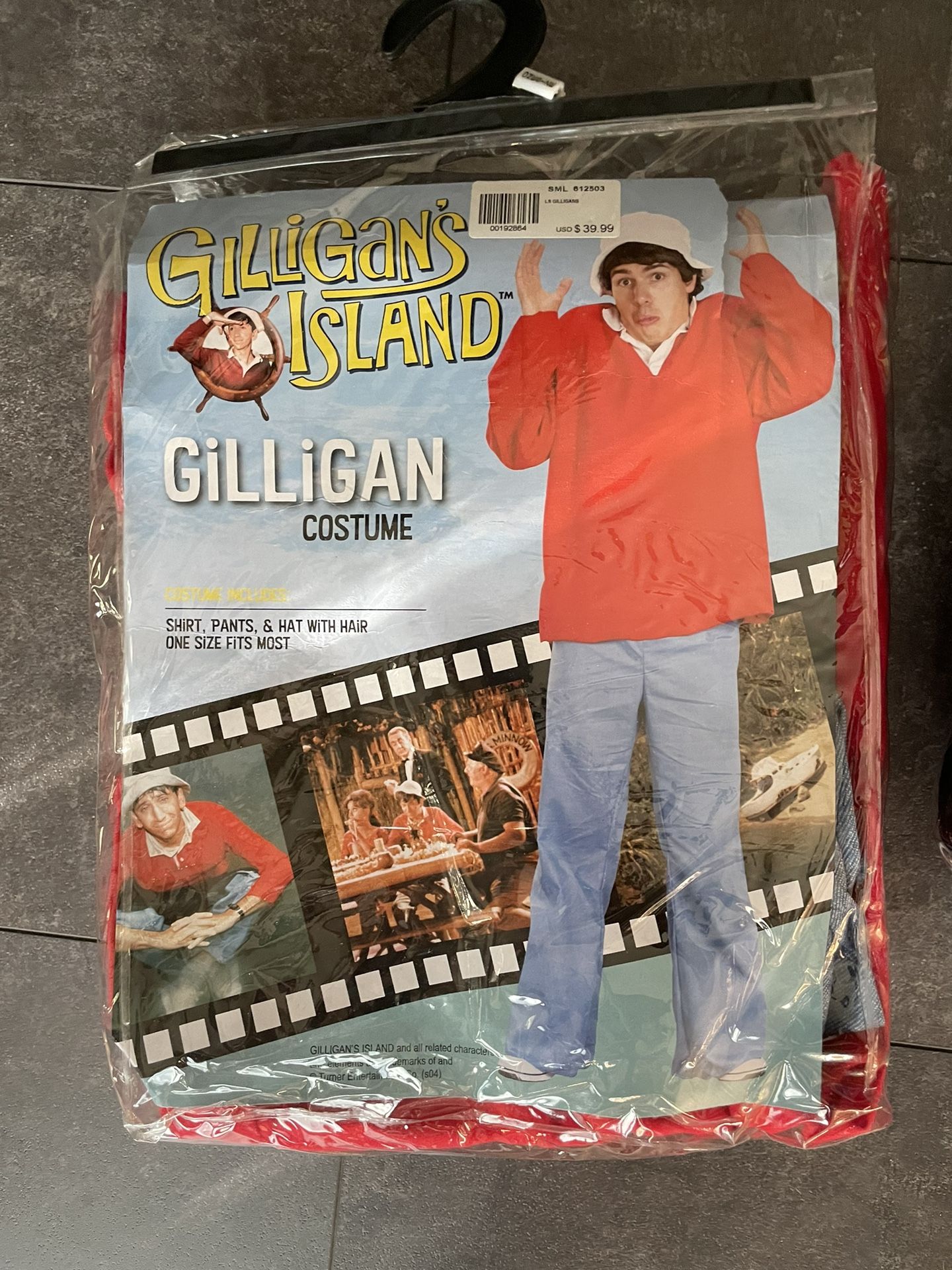Gilligan adult costume