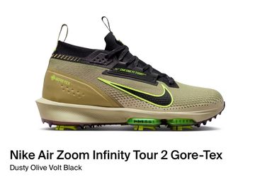 Nike Infinity Tour 2 Gore-Tex Dusty Olive/Volt/Black FV4897 300 SIze 10,10.5
