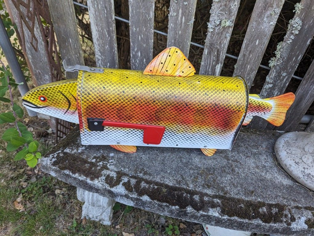 Salmon Mailbox