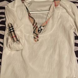 Burberry womens sales shirt sale