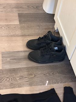 Retro 4’s black size 14