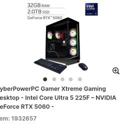 5060/32GB DDR5 Prebuilt Gaming PC