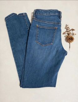 Medium Wash Blue Denim Jeans