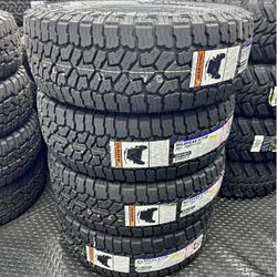 New Tires 285/70R17 Falken Wildpeak AT4W For Sale, Free Alignment Inspection