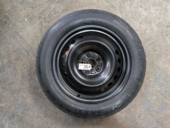Spare Wheel 17 w Tire T16580 D17 2020 Toyota RAV4 4261B-0R010 2019 2021 -2024 (T4207)