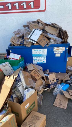 Free cardboards for recycle