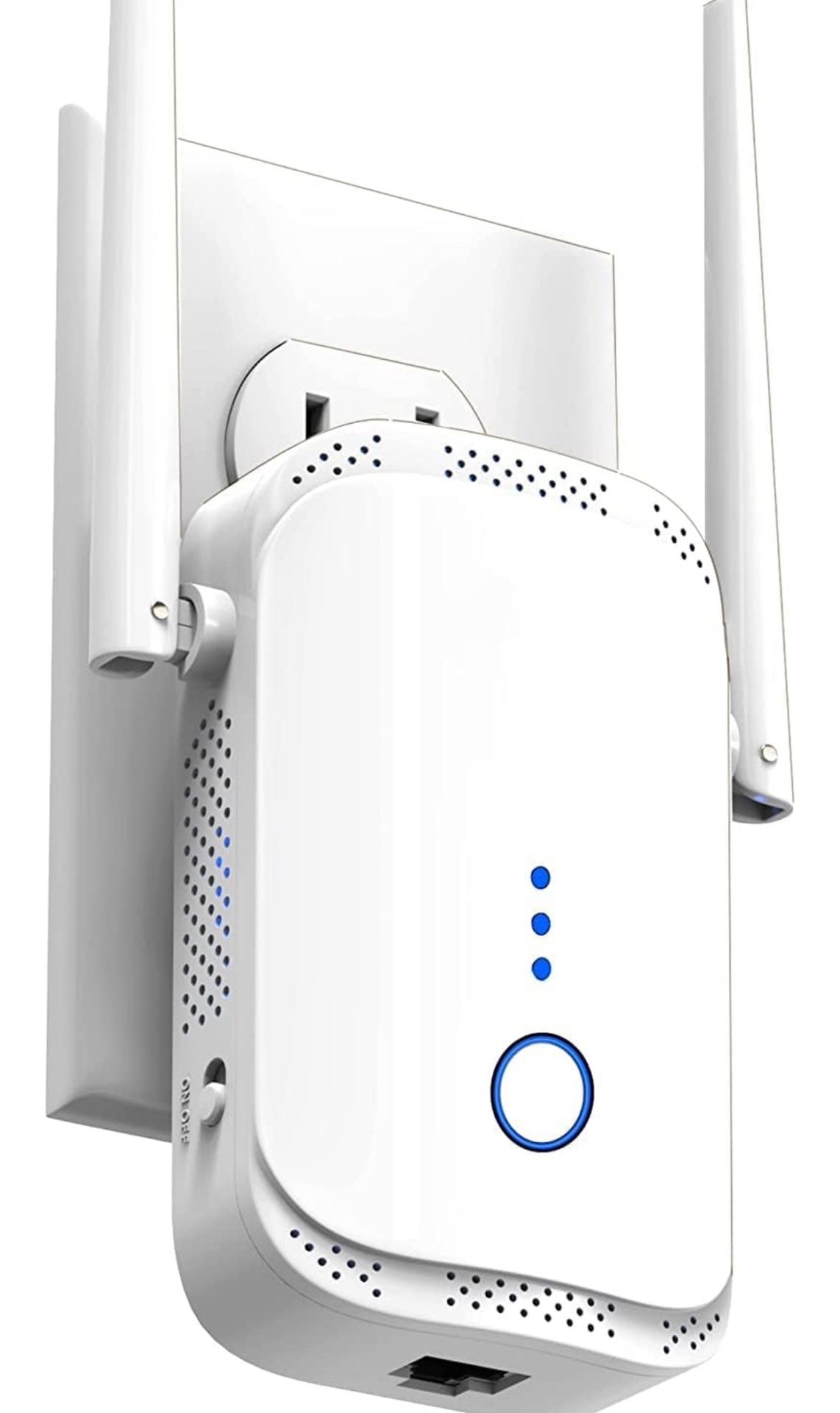 WiFi Range Extender - Macard N300 White High Performance 300Mbps Wireless