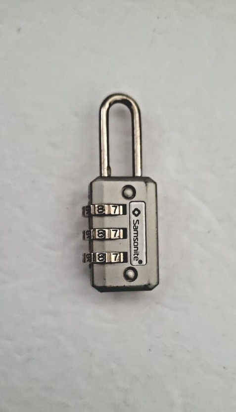 Samsonite Travel Luggage Lock