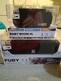 Altec Lansing Baby Boom XL & Fury Wireless Speakers