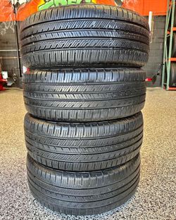 225 55 18 YOKOHAMA I'm selling this set of tires with 80% life left on all 4