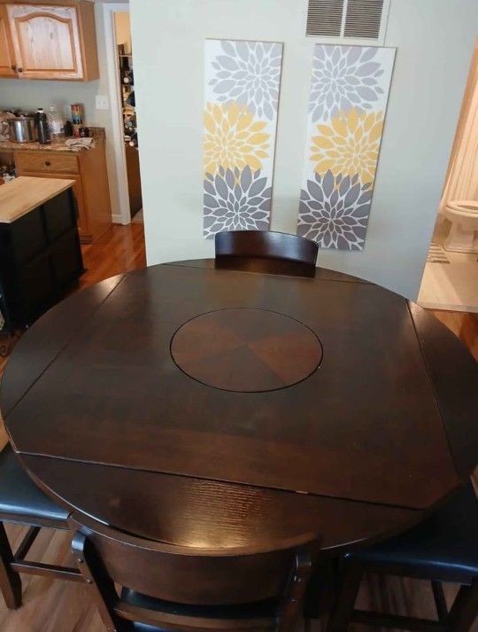 High seating Dining Table (set with chairs & bench)