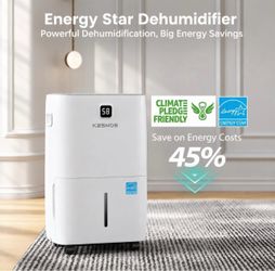 KESNOS JD025N-80 80 Pint Dehumidifier Energy Star 6000 Sq Ft Open Box New