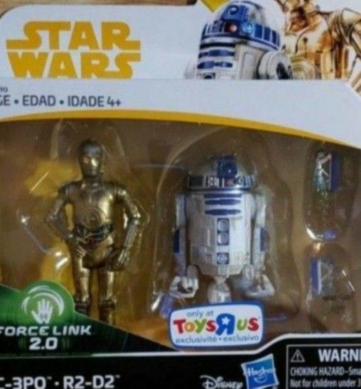 New Star Wars Force Link C3PO & R2D2.