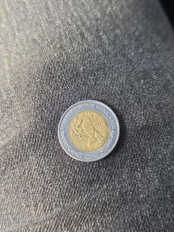 Mexican Peso Bimetallic Coin