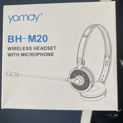 Wireless Headset With Microphone