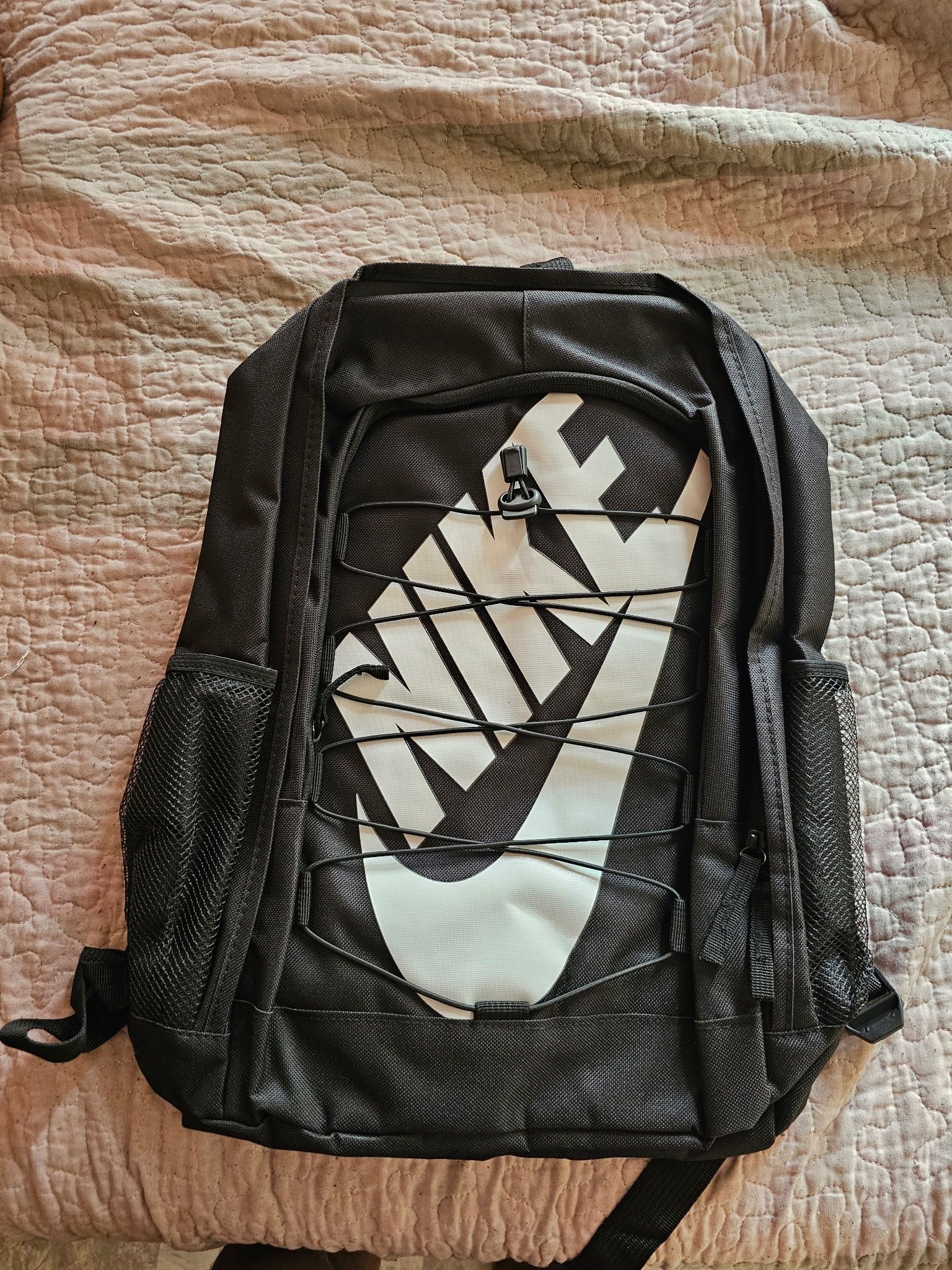 Nike Backpack Black And White New  