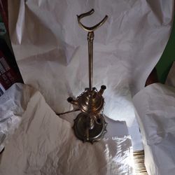 Antique Brass Lucerna Oil Lamp 