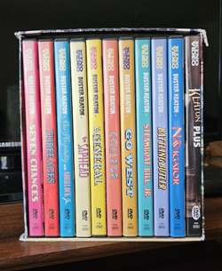 Buster Keaton DVDs (2001, rare/out-of-print collection)