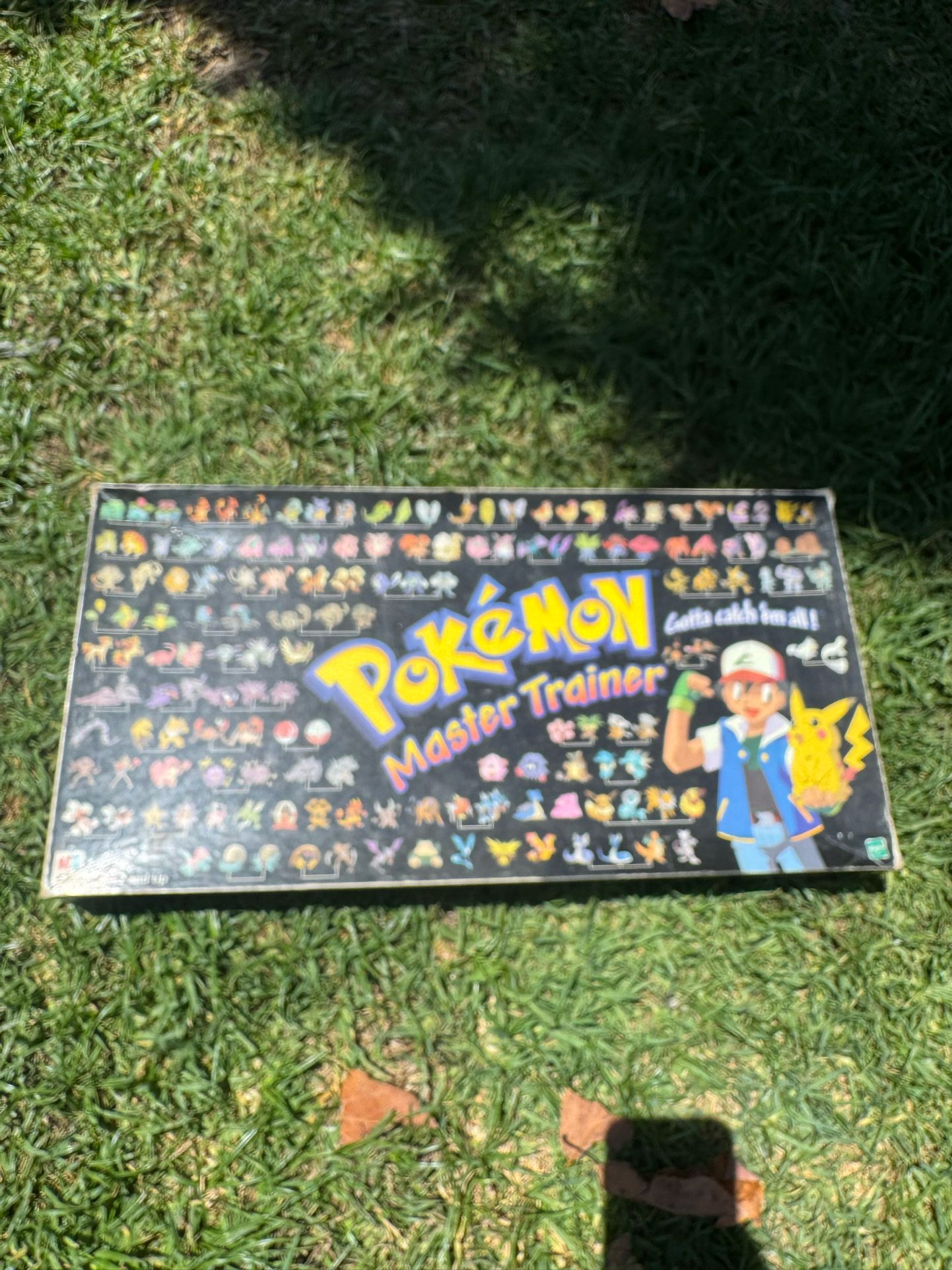 Vintage 1999 Pokemon Master Trainer Board Game Milton Bradley