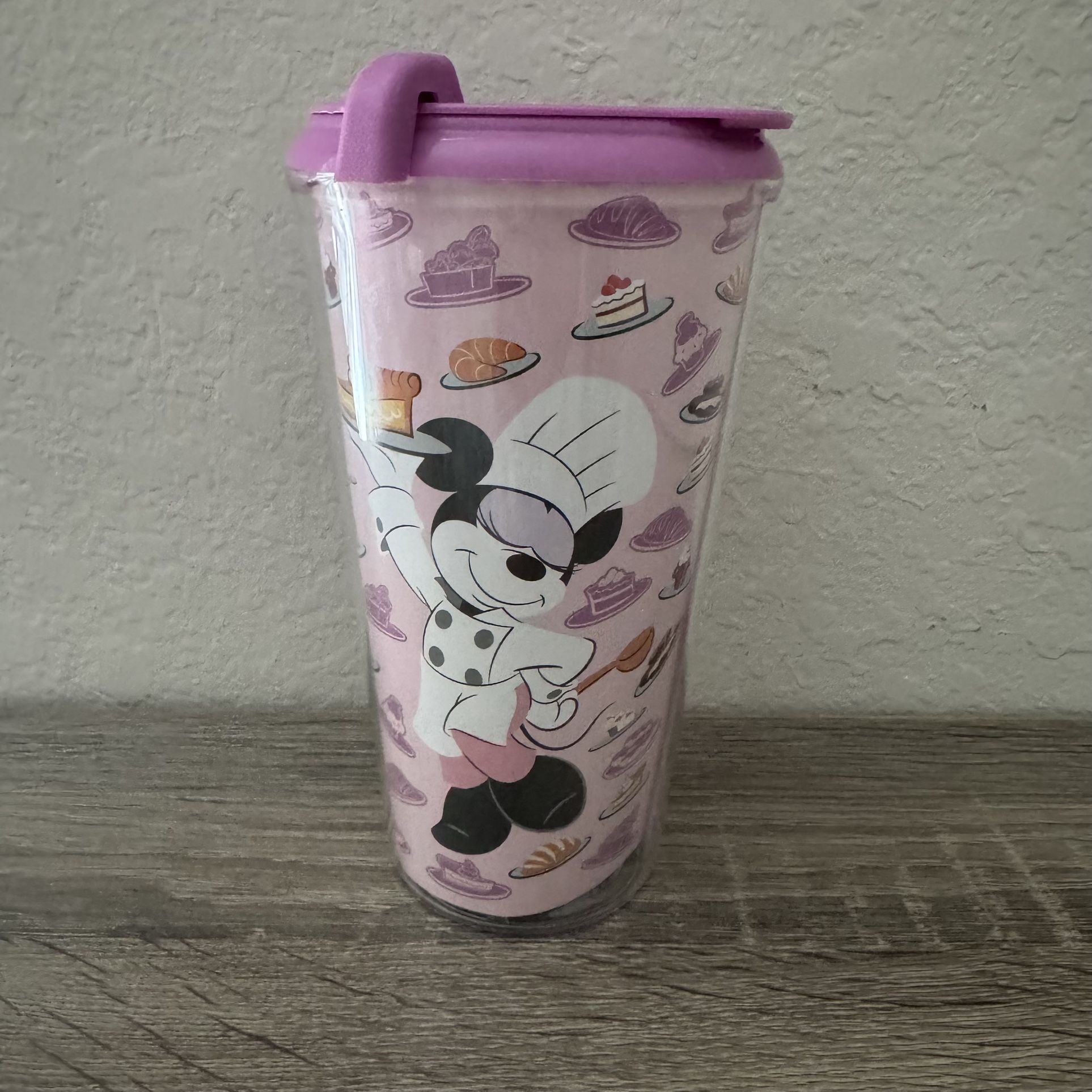 Disney Epcot Travel Cup Food & Wine Festival 2019 16oz  Minnie Mouse