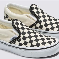 YOUTH's CHECKERED VANS 